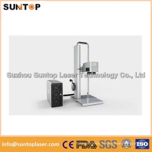 Small Laser Engraver for Metal Parts/Laser Logo Marking Machine on Stainless Steel